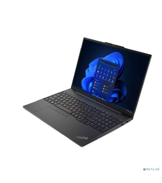 Ноутбук Lenovo ThinkPad E16 Gen 2/16'/IPS/AMD Ryzen 7 7735HS/16GB/512GB SSD/AMD Graphics/No OS/1.8kg