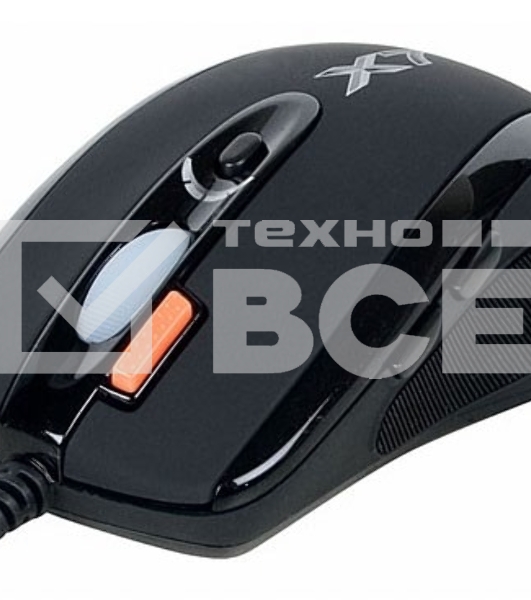 Мышь проводная A4Tech X-710MK черный, 2000 dpi, USB, кнопки - 7