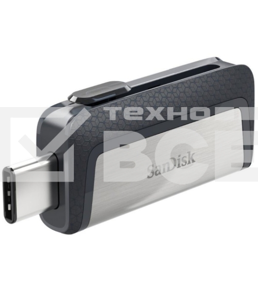 Флешка USB 128Gb SanDisk Ultra Dual, USB 3.0 - USB Type-C
