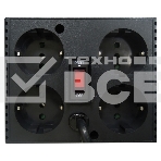Стабилизатор напряжения Powercom TCA-1200 600Вт 1200ВА черный, фото5