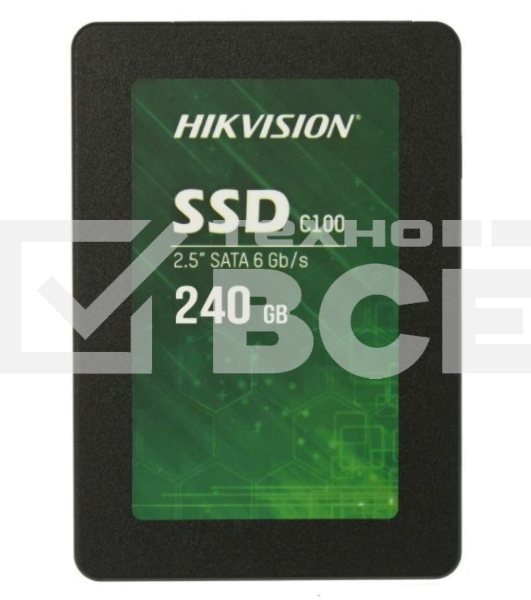Накопитель SSD Hikvision C100, 240Gb, 2.5
