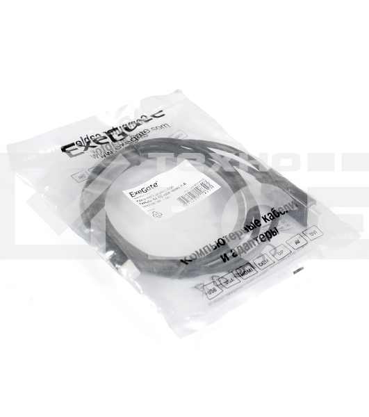 Кабель Exegate EX284918RUS miniDisplayPort-HDMI ExeGate EX-CC-mDP-HDMI-1.8 (mini20M/19M, 1,8м)
