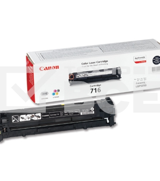 Картридж лазерный Canon Cartridge 716BK (1980B002) черный (2300 стр.) для Canon LBP-5050/5050N