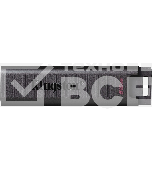 Флеш диск Kingston 512Gb DataTraveler Max <DTMAX/512GB>, USB3.2, up to 1000/900MBs черный
