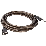 Кабель удлинительный USB2.0 AM/AF прозрачная изоляция 3m Telecom <VUS6956T-3M>, фото5