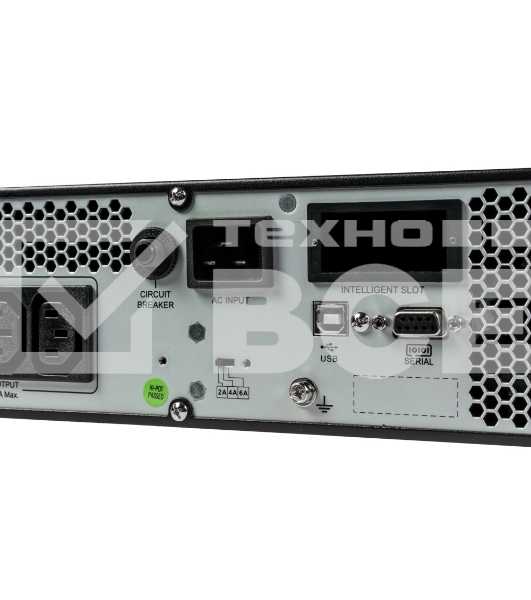Источник бесперебойного питания Systeme Electriс Smart-Save Online SRV, 2000VA/1800W, On-Line, Extended-run, Rack 4U (Tower convertible), LCD, Out: 6xC13, SNMP Intelligent Slot, USB, RS-232
