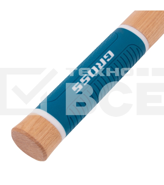 Молоток-гвоздодер Gross AMERICAN HICKORY 680 г, угол 75, магнит, обрезиненная рукоятка