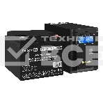 Комплект ИБП EX295986RUS + батарея 40Aч EX282976RUS 1шт (инвертор, синус, для котла) ExeGate SineTower SZ-600.LCD.AVR.1SH <600VA/360W, чистый синусоида, LCD дисплей, AVR, 1*Schuko, линейно-интерактивный, Black> + батарея ExeGate DT 1240 (12В, 40Ач) 1шт, фото2
