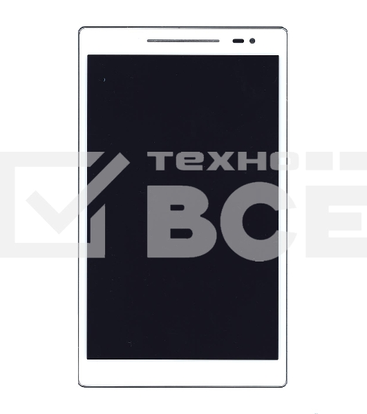 Модуль (матрица + тачскрин) для ASUS ZenPad 8.0 (Z380KL) белый с рамкой