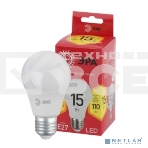 Лампа светодиодная ЭРА LED A60-15W-827-E27 R (диод, груша, 15Вт, тепл, E27), фото3
