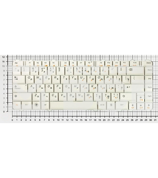 Клавиатура для ноутбука Lenovo IdeaPad Y450 Y450A Y450G Y550 Y550A Y460 Y560 B460 белый