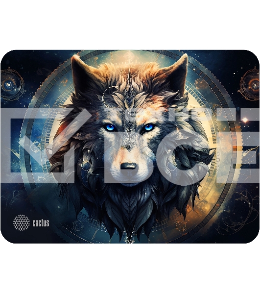 Коврик для мыши Cactus Wolf 400x300x3мм (CS-MP-PRO20XL)