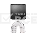 Светильник декоративный настольный Rexant Форте, основание дуга под белый мрамор, черный абажур, цоколь Е27, 60Вт, фото2