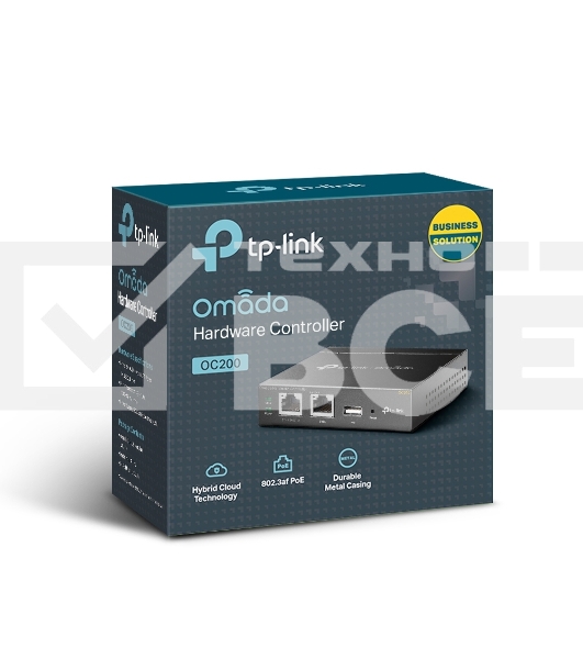 Контроллер TP-Link Omada OC200 10/100BASE-TX черный