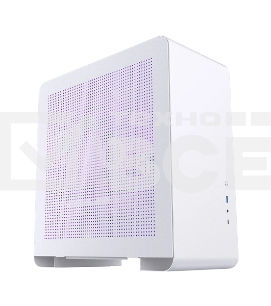 Корпус без блока питания Case JONSBO U4 PRO MESH, Midi-Tower, no fan, 1xUSB-A 3.2 + 1xUSB-C 3.2, ATX, mATX, mITX White
