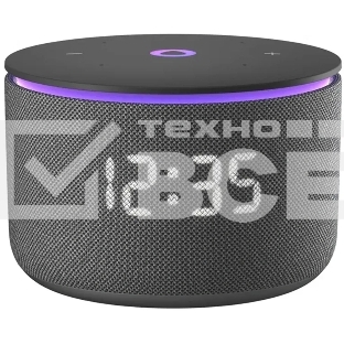 Умная колонка Яндекс Станция Мини 3 Про с Алисой, Zigbee, черный, YNDX-00059BLK