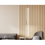Настенный светодиодный светильник Ambrella light FL6124 GD золото 14W 3000K-6400K 610*45*80, фото2
