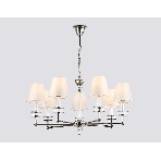 Люстра Ambrella light LH71003/7 BN/WH никель/белый E14*7 max 40W D820*1130, фото7
