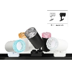 Насадка для корпуса светильника N6150 CL прозрачный D60*H25mm Out20mm MR16 (для корпуса светильника), фото4