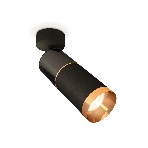 Светильник Ambrella Light XM6313014 SBK/DCH/PYG черный хром/черный песок/золото желтое полированное MR16 GU5.3, фото4