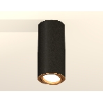 Светильник Ambrella Light XS7443004 SBK/PYG черный песок/золото желтое полированное MR16 GU5.3 (C7443, N7004), фото3