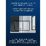 Комплект BAU 6 в 1: усиленная инсталляция BAU IDEAL, унитаз подвесной Rio Luxe 52*35, сиденье микролифт, кнопка смыва BAU Light антивандальная для инсталляции IDEAL, нержавеющая сталь хром, фото7