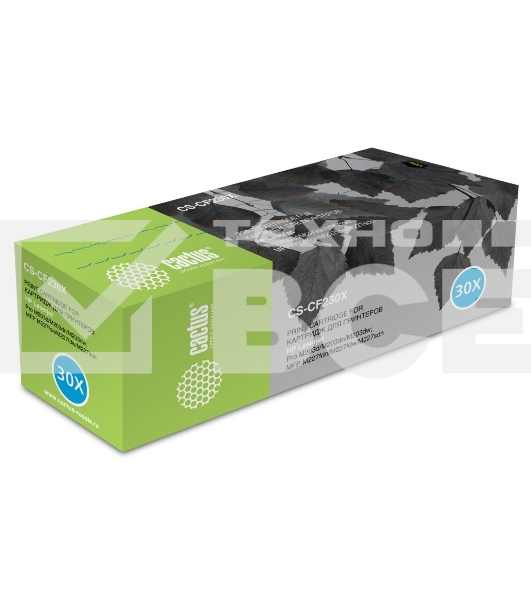 Картридж лазерный Cactus CS-CF230X черный (3500 стр.) для HP LJ 203/227
