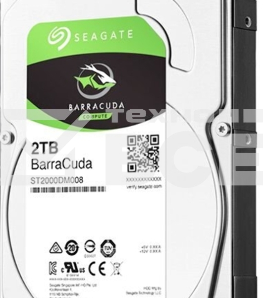 Жесткий диск Seagate Barracuda 2TB 7200RPM  SATA6GB/S 256MB ST2000DM008