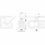 Тумблер 12V 25А (3c) ON-OFF однополюсныйс красной LED подсветкойRexant, фото2
