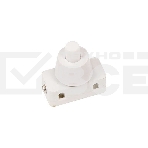 Выключатель-кнопка 250V 2А (2с) ON-OFF белый (для настольной лампы) Rexant, фото3