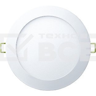 Светильник светодиодный ДВО NLP-R1-18W-R220-840-WH-LED 18Вт 4000К IP20 опал | 71761 | Navigator