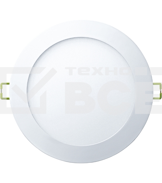 Светильник светодиодный ДВО NLP-R1-18W-R220-840-WH-LED 18Вт 4000К IP20 опал 71761 Navigator