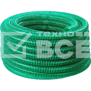 Шланг ЗУБР напорно-всасывающий со спиралью ПВХ, 3 атм, 25мм х 30м