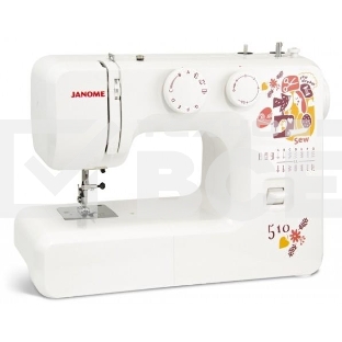 Швейная машина Janome Sew dream 510 белый