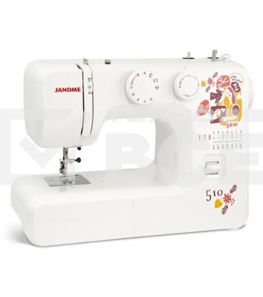 Швейная машина Janome Sew dream 510 белый