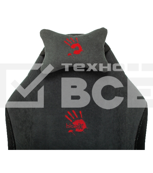 Кресло игровое A4Tech Bloody GC-420 серый, крестовина металл
