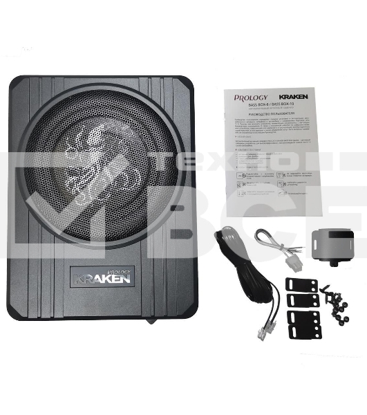 Сабвуфер автомобильный Prology Box-8 100Вт активный (20см/8