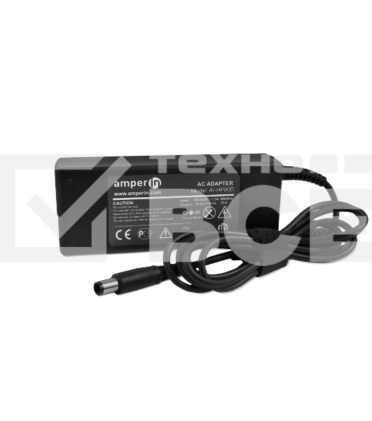 Блок питания (сетевой адаптер) Amperin AI-HP90D для ноутбуков HP 18.5V 4.9A 7.4pin