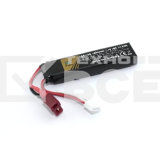 Портативный аккумулятор Li-Pol 7.4v 451865 1800mAh T-plug