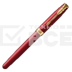 Ручка роллер Parker Sonnet Core T539 (CW1931475) LaqRed GT F черн. черн. подар.кор., фото2