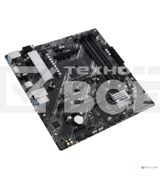 Материнская плата ASUS PRIME A520M-A II/CSM, AM4, AMD A520, 4xDDR4, 4xSATA, 1xM.2, 1xPCI-E 3.0 x16, 2xPCI-E x1, 1xDP, 1xHDMI, 1xVGA, 1x 1Gb LAN, 2xUSB-A 2.0, 4xUSB-A 3.0, 3x3.5 мм, 7.1, mATX