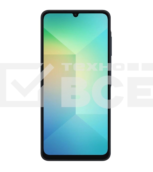 Смартфон Samsung Galaxy A06, 6/128Gb, черный