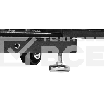 Шкаф серверный ПРОФ напольный 48U (600x1000) дверь перфор., задние двойные перфор., черный, в сборе (ШТК-СП-48.6.10-48АА-9005) (1 коробка), фото5