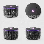 Умная колонка Яндекс Станция Мини 3 Про с Алисой, Zigbee, черный, YNDX-00059BLK, фото2