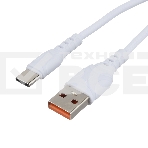 Кабель GoPower GP06T USB (m)-Type-C (m) 1.0м 2.4A ПВХ белый (1/200/800), фото3