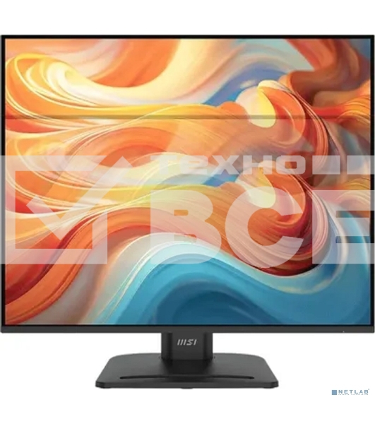 Монитор 23.8' MSI PRO MP245PHG E14 IPS 1920x1080, 144 Гц, 1 мс, 16:9, 300 кд/м², HDMI 2.0, DP 1.2, USB-C (65 Вт), USB Hub (2x USB-A, 1x USB-B), 3.5 Jack, динамики (2x2 Вт), HDR10, черный