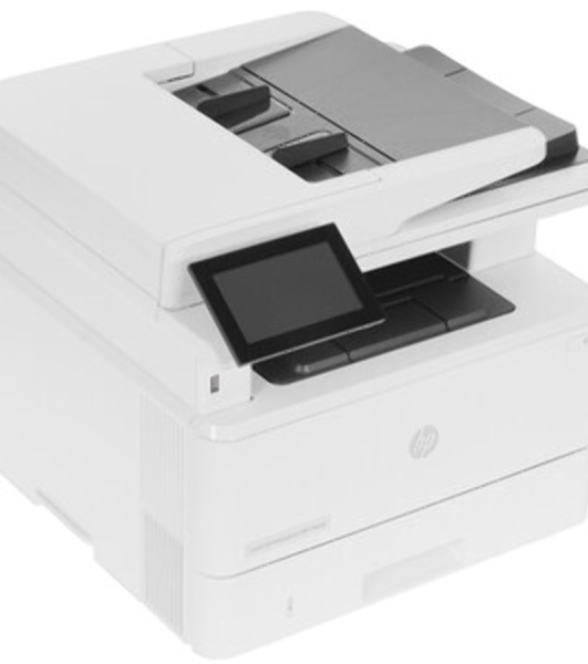 МФУ лазерное HP LaserJet Enterprise M430f (3PZ55A), A4, ч/б, печ. до 40 стр/мин., скан. до 29 стр/мин., 1200 x 1200 dpi (печать) 600x600dpi (скан), USB, RJ-45, Air Print, Mopria