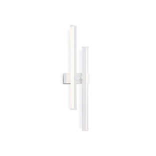 Настенный светодиодный светильник Ambrella light FL6151 WH белый 18W 3000K-6400K 510*120*65