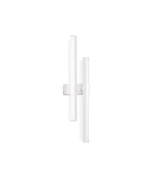 Настенный светодиодный светильник Ambrella light FL6151 WH белый 18W 3000K-6400K 510*120*65