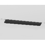 Трековый светильник GL2365 BK черный IP20 20W 3CCT 3000-6400K 48V 400*10*73, фото6